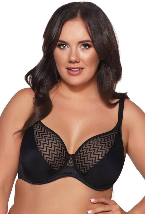 2103 Мек сутиен Ava черен