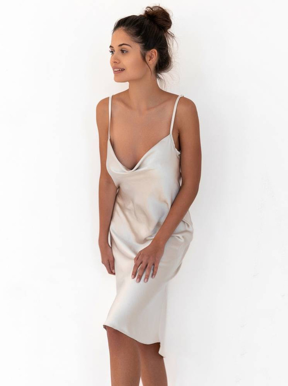 Нощна риза Sensis Brillance - златна 