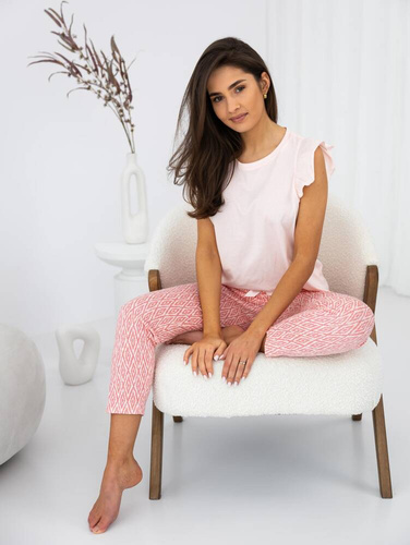 Дамска пижама Elena Sensis - кайсия