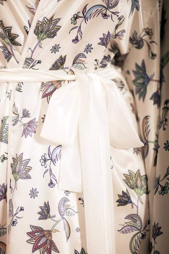 Hulhule Дамски халат Kalimo - екрю