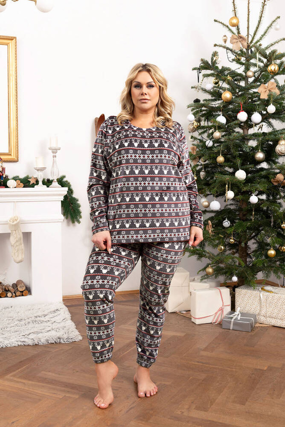 Iceland Fleece дамски комплект Italian Fashion - графитен печат