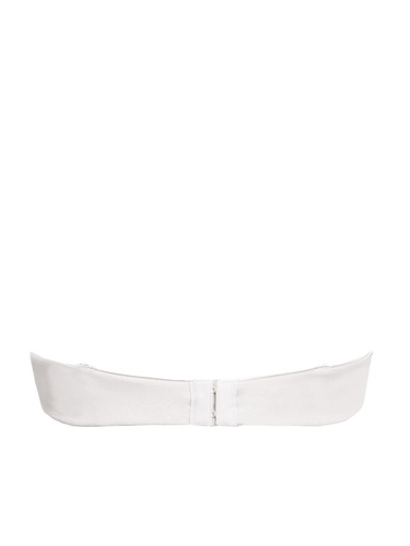 1580 Фантастичен push-up сутиен - банел, микрофибър Sielei, бял