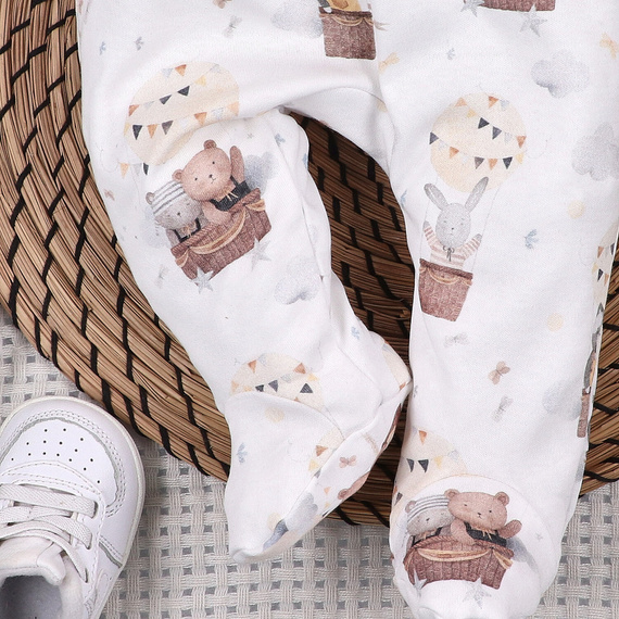 Nini Бебешки Полуританки  Balloon Friends 100% Органичен Памук – Полша