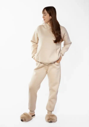 Комплект дамски анцуг Randi Dkaren - бежов