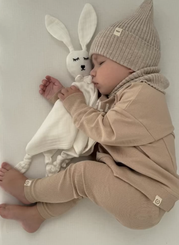 Детски раиран клин Yosoy - карамел