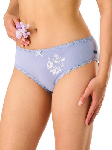 Дамски бикини midi LPC 576 B26 Key – вискоза с дантела, 2 броя Key