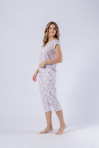 1543 Дамска пижама Fabiana Leveza люляк