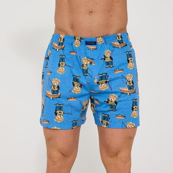 001/188 011/188 Мъжки боксерки Cornette Classic – 100% памук, свободен крой, шлиц с копче, комфорт за всеки ден