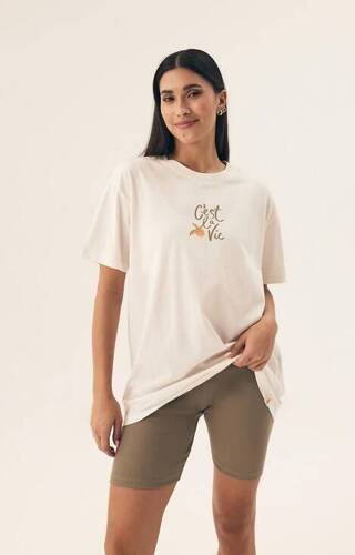 42685 Дамска пижама Naranja Henderson - кремава