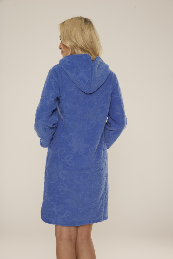 409 Жакардов къс халат за жени De Lafense- деним