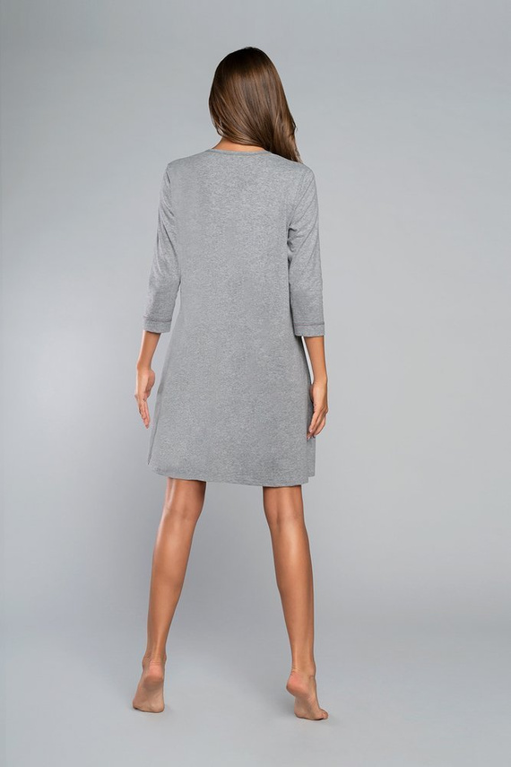 Тениска за бременност и кърмене Balm. 3/4 ръкав Italia Fashion - меланж