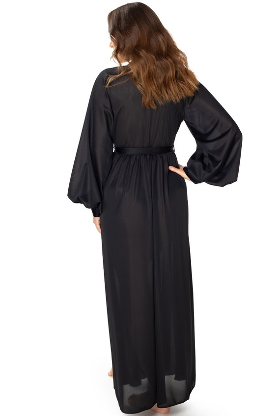 86664 Халат пеньоар Imperia Seagull - черен