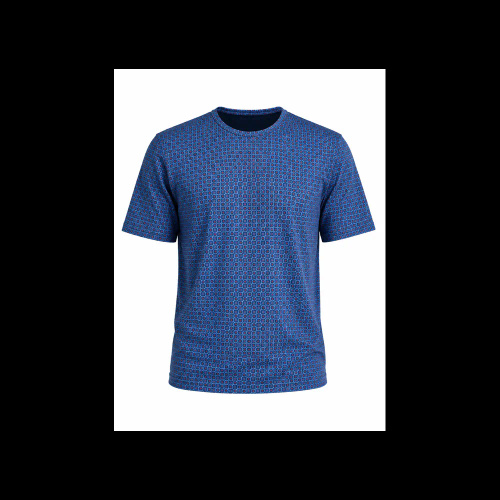 Sesto Senso 2723/12 Тъмносин мъжки памучен къс пижама 100% памук