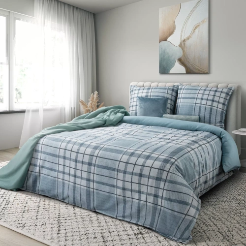 Eurofirany SPRING 95 спално бельо 100% памучен сатен каре Oeko-Tex