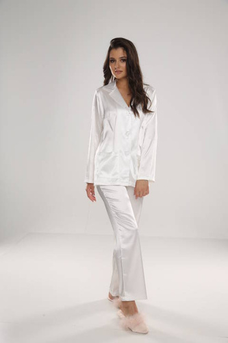 934 Дамска пижама Classic Forex - перла/перла