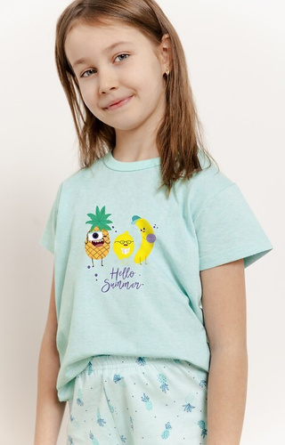 3384, 3385 Sweety Пижама за момиче Taro - тюркоаз