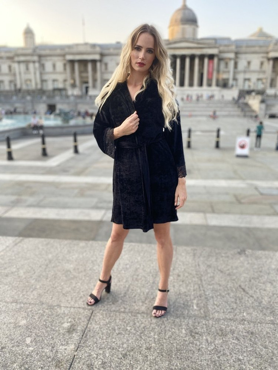 457 Milagros Дамски къс тоалет Forex - черен