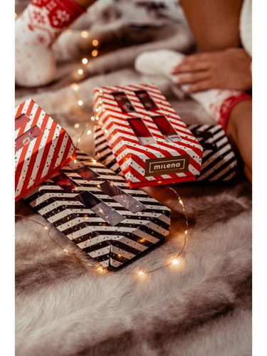 0828.008 Комплект мъжки коледни чорапи Милена - цвят 01