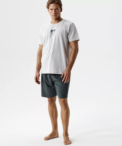 NMP-398 Лятна Мъжка Пижама 100% Памук Peach