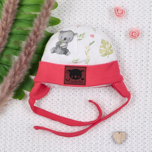 Nini Детска Шапка Sweet Koala 100% Органичен Памук – Високо Качество Полша