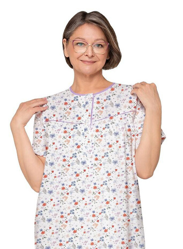 203 Нощница с цип Bogna I Martel -25 лилава