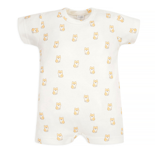 Lovely Day Baby Rampers Pinocchio - кучета в цвят екрю