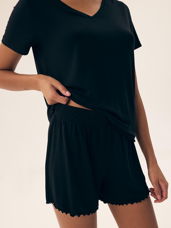 43022 Дамска пижама Noves Henderson - черна