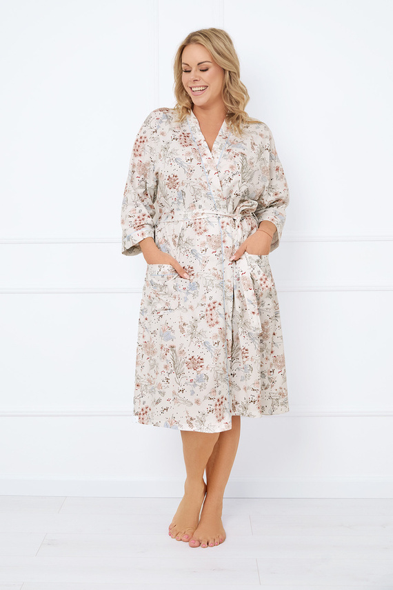 Solita Дамски халат за баня Италианска мода - печат