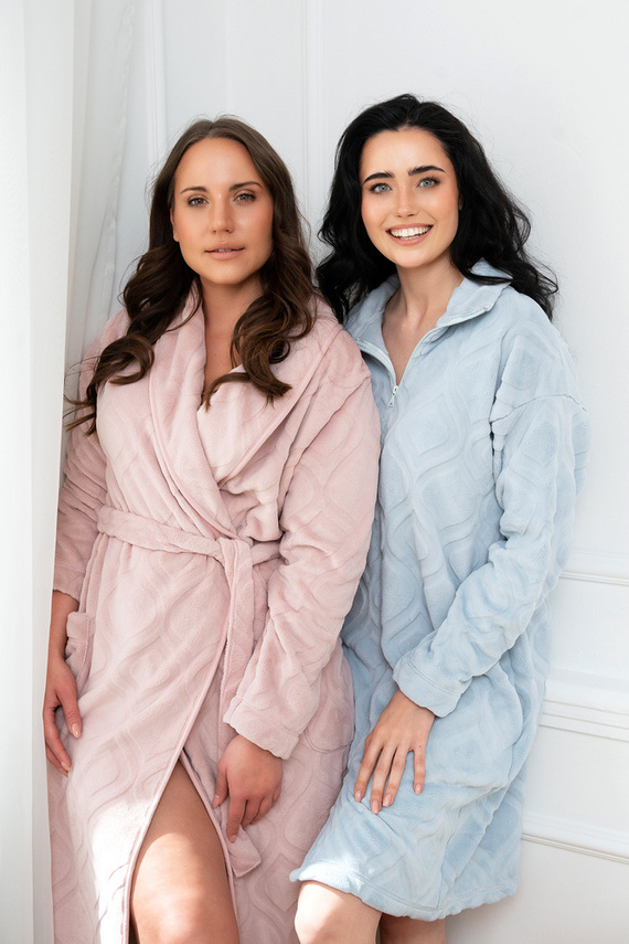 Arena Дамски халат за баня Италианска мода - син