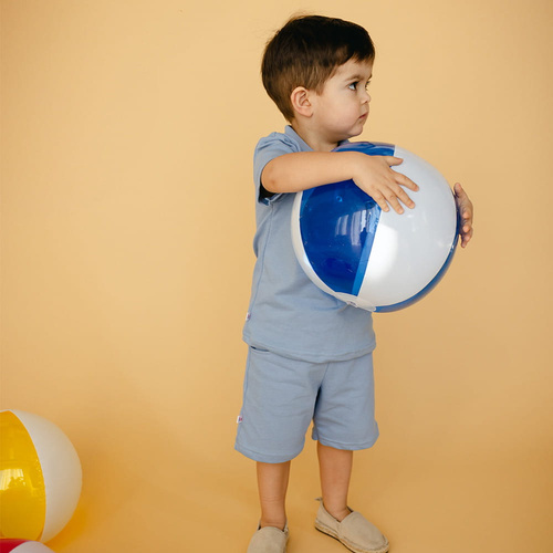 Памучни шорти Elephant Eevi - сини