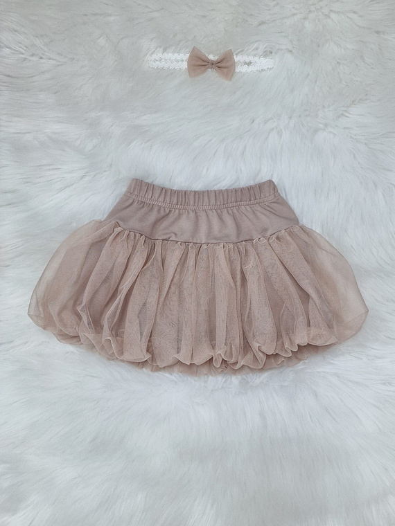 Бежова пола от тюл Gracja Bambarillo