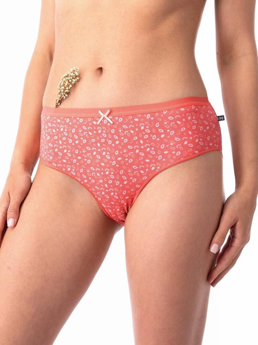 LPC 726 A'2 Дамски слипове 2 бр Key коралово бяло