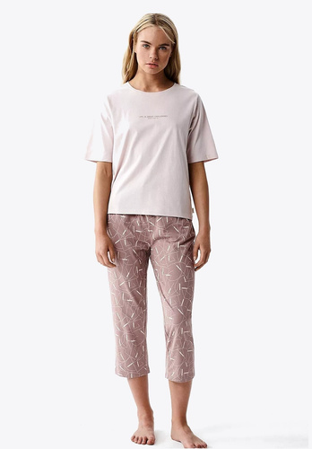 Atlantic NLP-509 дамска пижама 100% памук 3/4 панталон