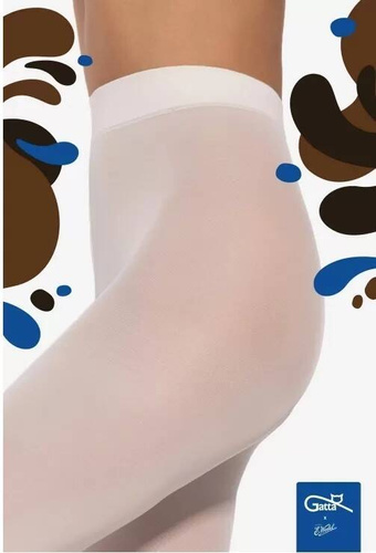 Wedel Microfibre Rajstopy damskie 40 den Gatta - white choco