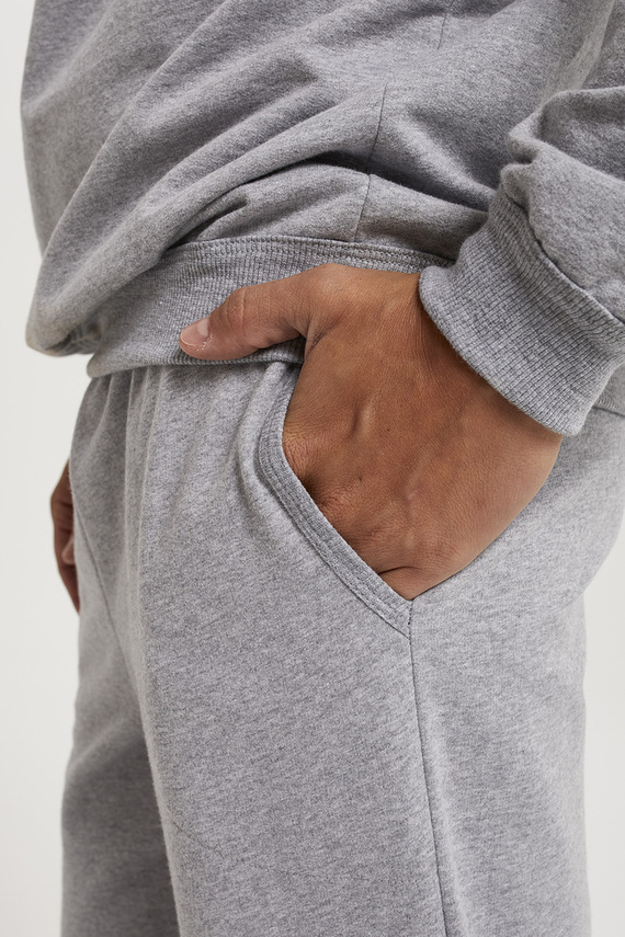 Комплект анцуг Leader дълъг. ръкав, дължина. панталони Италианска мода - меланж