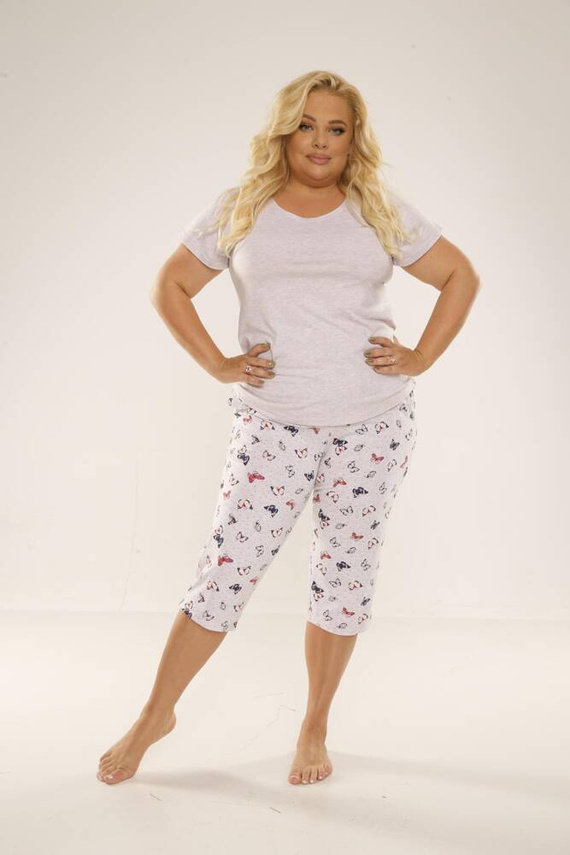 483 Mariposa Forex Пижама за жени - бежов меланж