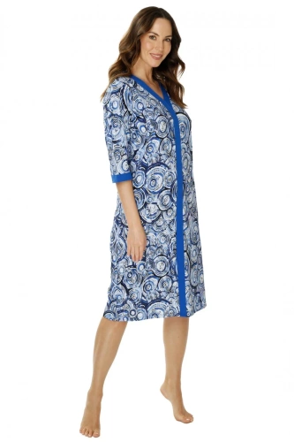 86671 Нощница Irene Seagull, синя щампа