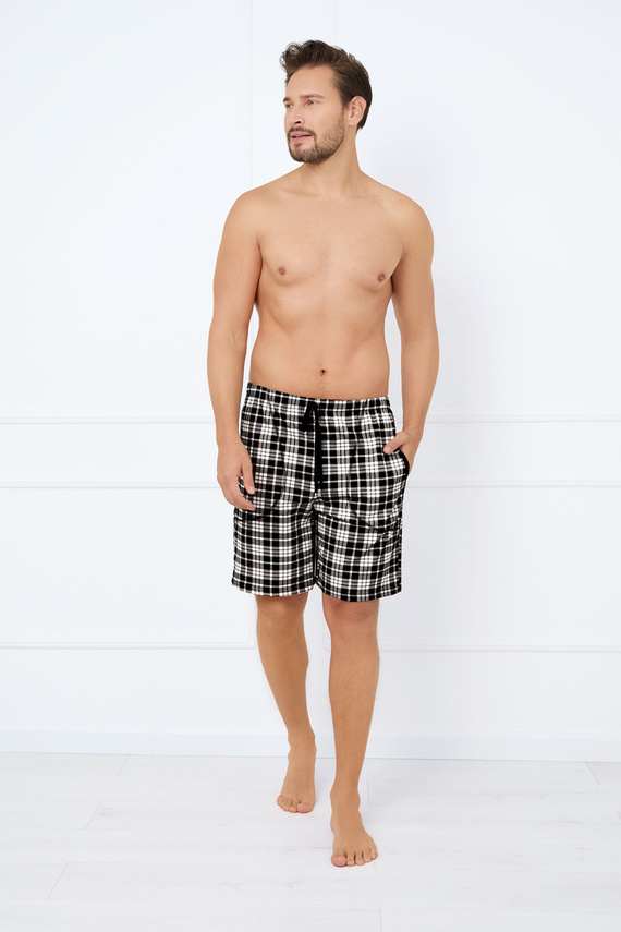 Klark Мъжки панталони за пижама, къси Италианска мода - принт