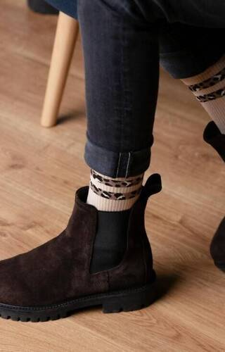 арт.099 Дамски чорапи Steven - бежови 41