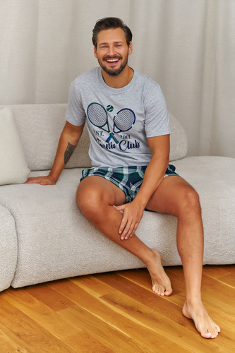 Мъжка пижама Doctor Nap 7401 Tennis 95% памук