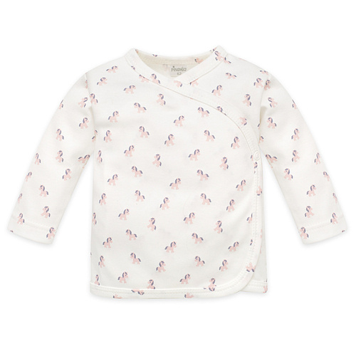 Вързано яке Lovely Day Pinocchio - коне в цвят екрю