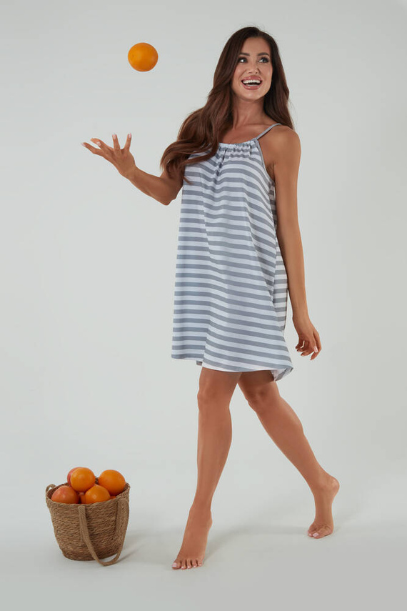 Нощница Bari, с тясна презрамка Италианска мода - принт