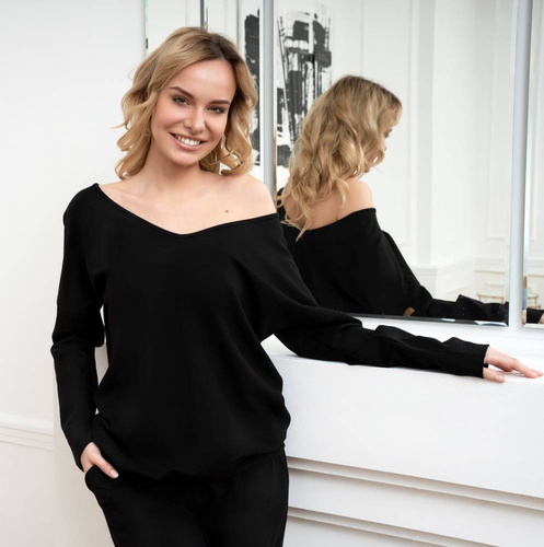 Karina Дамски суитшърт Fashion - черен 