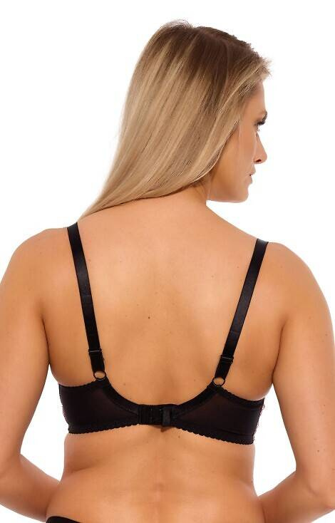 BS 1266 Malene Полуподплатен сутиен (полумек) Gaia - Black 