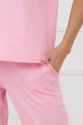 Дамска пижама Sensual Italian Fashion памук 3/4 дантела