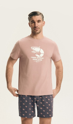 Мъжка пижама Brad 44520 Henderson 100% памук, къс ръкав