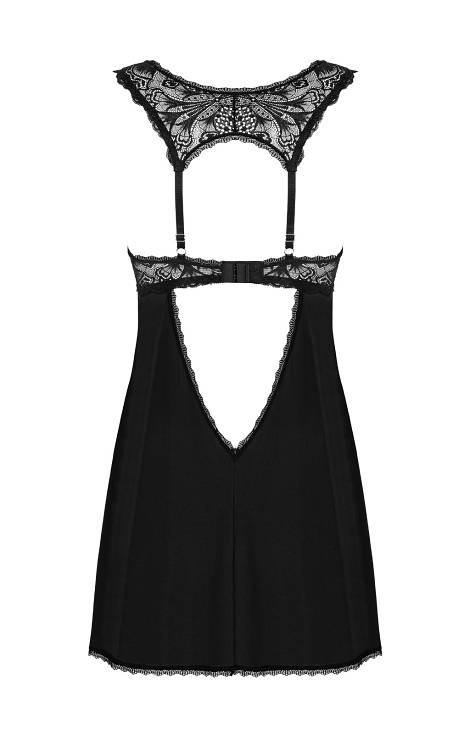 Donna Dream Babydoll Koszulka damska Obsessive - czarny