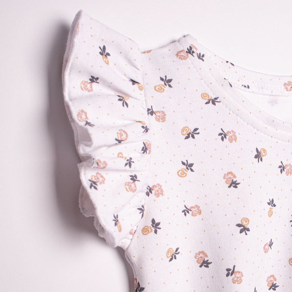 220037 Комплект за момиче: тениска + шорти Nicol, памук, летен комплект