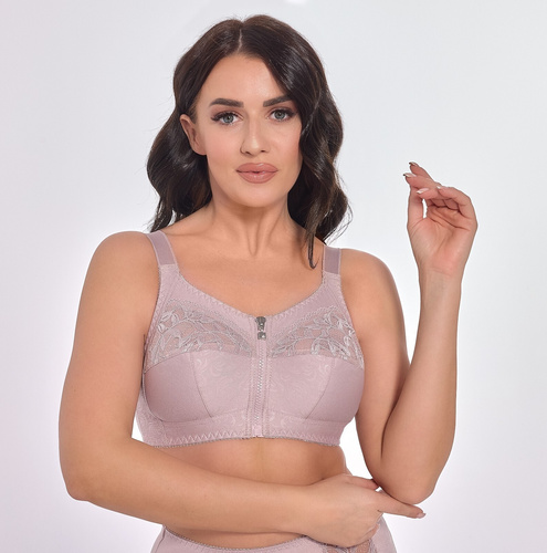 586 Zuza Мек сутиен без банели Viki - розов