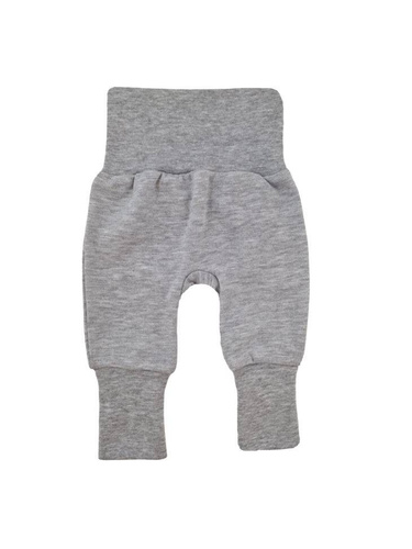 Памучни къси панталони "Lines" Terjan - сиви